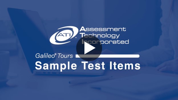 Sample Test Items video